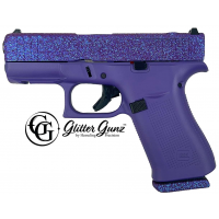 GLOCK 43X MOS 9MM GLITTER GUNZ VODOO