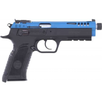 TANFOGLIO FORCE .22LR 4.9 POLY FRAME BLUE STEEL SLIDE