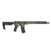 Radical Firearms RF-15, 5.56mm, 16 Barrel, 1- 30rd Magazine, MFT Furniture w/ RPR Handguard, Battleworn Black & Gold, Rifle