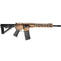 Diamondback DB1718B041 DB15 300 Blackout 16 30+1 Burnt Bronze Cerakote Adjustable Magpul MOE Carbine Stock Black Magpul MOE Grip