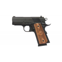 Iver Johnson Arms THRASHER 1911 Thrasher Officer 70 Series 45 ACP 3.13 7+1 Blued Steel Walnut Grip