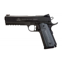 Rock Island 51485 Tac Ultra FS 45 ACP 5 8+1 Black Parkerized Gray G10 Grip