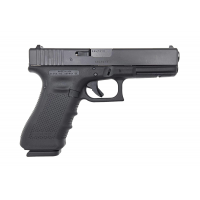 Glock UG1750203 G17 Gen4 US 9mm Luger 4.48 17+1 FS Black Interchangeable Backstrap Grip Fixed Sights