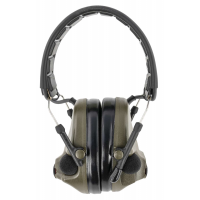 Peltor MT20H682FB09GN ComTac V Hearing Defender Headset 23 dB Over the Head OD Green Ear Cups w/Black Band