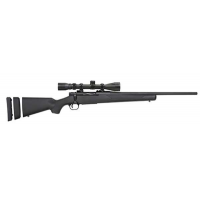 Mossberg Patriot Youth 6.5 Creedmoor 5+1 20 Black Fixed w/Adjustable LOP Stock Blued Right Hand