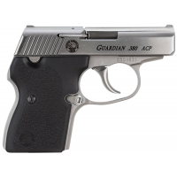 NAA GUARDIAN Guardian380 ACP 2.50 6+1 Stainless Steel Stainless Black Rubber Grip Pistol