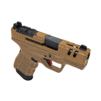 SAR USA SAR9SCG2BR SAR9 SC Gen2 Sub-Compact Frame 9mm Luger 15+1 3.30 Black Steel Barrel, Bronze Cerakote Ported/Serrated Steel Slide, Bronze Polymer Frame & Grip