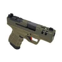 SAR SAR9 GEN 2 SUBCOMPACT 2 HGA 9MM 3.3 IN BBL OPTICS READY OD GREEN 2/12RD MAGS