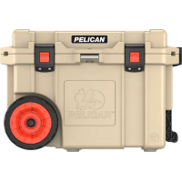 PELICAN COOLERS IM 45 QUART ELITE TAN W/ WHEELS