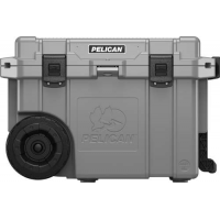 PELICAN COOLER IM 45 QUART W/ HEAVY DUTY WHEELS GRAPHITE