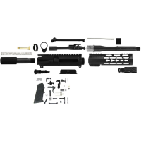 TacFire SSPK300LPK7K AR-15 Pistol Build Kit KeyMod 300 Blackout Black Steel