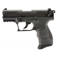 Walther Arms 5120365 P22 *CA Compliant 22 LR 3.42 10+1 Tungsten Gray Black Polymer Grip