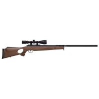 Benjamin BT725WNP Trail XL  Nitrogen Piston 25 Pellet Black Hardwood Fixed Thumbhole Stock 3-9x40mm AO