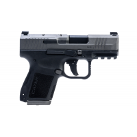 Canik METE MC9 9mm 3.1812+1/15+1 Tungsten Cerakote Optic Ready Slide, Black Polymer Frame, Pistol