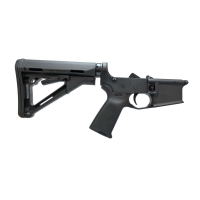 Bushmaster M4 Forged Complete AR15 Lower Receiver - Black | MOE Furniture