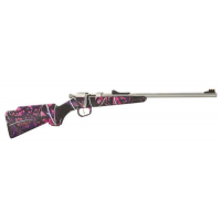 Henry H005MG Mini Bolt Youth 22 Short,Long,LR 1 16.25 Matte Stainless Muddy Girl Right Hand