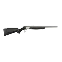 CVA SCOUT COMPACT TD CENTERFIRE RIFLE RIS 350 LEGEND 20 IN SS/BLK WITH RAIL THRD 5/8X24