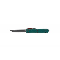 Microtech 149-11BH UTX-70 T/E Apocalyptic Partial Serrated, Bounty Hunter OTF Automatic Knife