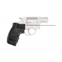 Crimson Trace Corporation Hi-Brite LaserGrip Fits S&W J Round Butt Rubber Wraparound Red Laser