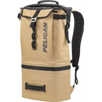 PELICAN SOFT COOLER BACKPACK COMPRESSION MOLDED COYOTE