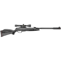 Gamo 6110063254 Whisper Fusion Mach1 Break Open Gas Piston 177 Pellet Black Black Molded All Weather Stock 3-9x40mm