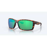 Costa Reefton Polarized Sunglasses in Green Mirror