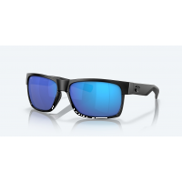 Costa Half Moon Polarized Sunglasses in Blue Mirror