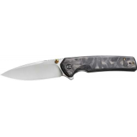 WE KNIFE SUBJUGATOR 3.48 MARBLE CRBN FBR/SATIN FINISH