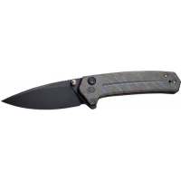 WE KNIFE CULEX 2.9 TIGER STRP FLAMED TITANIUM/BLK STNWASH