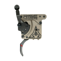 Rise Armament Reliant Pro Rem 700 Trigger, Single-Stage, 1-3.0-lb, Curved FDE Trigger