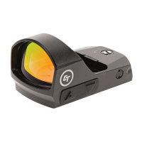 CRIMSON TRACE 01-00560 CTS1250 RED LED OPEN REFLEX SIGHT