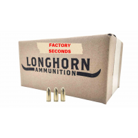 Longhorn Ammunition *Factory Seconds* 9mm 124gr FMJ Subsonic Centerfire Pistol Ammunition 1000rd Case