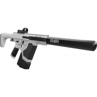 CROS FULL AUTO ST1 W/ RED DOT WHT/BLK AIR RIFL