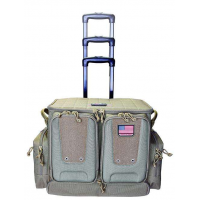 G*Outdoors GPS-T2112ROB Tactical Rolling Range Bag 10 Handguns Tan