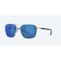 Costa Wader Polarized Sunglasses in Blue Mirror