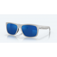 Costa Baffin Light Gray Blue Mirror Polarized Sunglasses