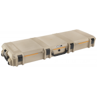 PELICAN VAULT DOUBLE RIFLE CASE W/ WHEELS/FOAM 53 TAN