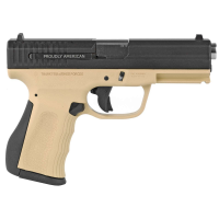 FMK 9C1 G2 9mm Luger 4 14+1 Tan Black Carbon Steel