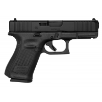 Glock PA195S201 G19 Gen5 9mm Luger 4.02 10+1 Black Interchangeable Backstrap Black nDLC