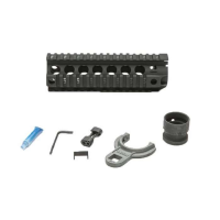 BCM GUNFTR QUAD RAIL 556 7 BLK