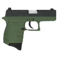 Diamondback DB0200P101 DB9 Micro-Compact 9mm Luger 3.10 6+1 OD Green Black Stainless Steel Slide OD Green Polymer Grip