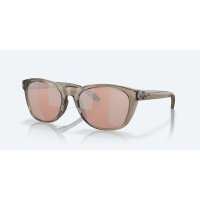 Costa Aleta Polarized Sunglasses in Copper Silver Mirror