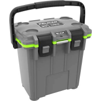 PELICAN COOLERS IM 20 QUART ELITE DKGRAY/GREEN LEG CUT OUT