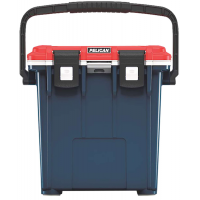 Pelican 20Q5BLUREDWHT Personal Cooler Elite Red/White/Blue Polypropylene 20 QT