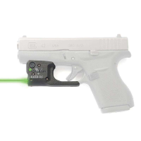 Viridian 9200024 Reactor R5 Gen 2 Green Laser Glock 42 510-532 nm Wavelength Trigger Guard Instant-On Holster