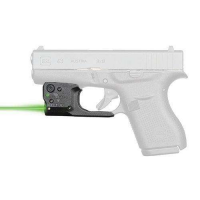 Viridian 9200036 Reactor R5 Gen 2 Green Laser Glock 43 510-532 nm Wavelength Trigger Guard Instant-On Holster