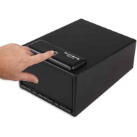 Bulldog Magnum Biometric Pistol Safe 11.5 x 8 x 5.5 16 Gauge Steel