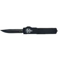 TEMPLAR KNIFE SLIM OTF FALLEN 3.1 D2 BLACK DROP PT ALUM HND