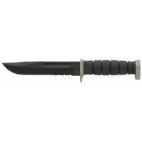 KA-BAR D2 EXTREME KNIFE 7 SERR W/PLASTIC SHEATH