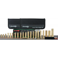 AimShot Master Kit Multi-Caliber Bore Sight with Red 650nM Laser, Uses L736 Button Cell Batteries & 2 AAA Batteries for Battery Pack for Rifles (Batteries Not Included)